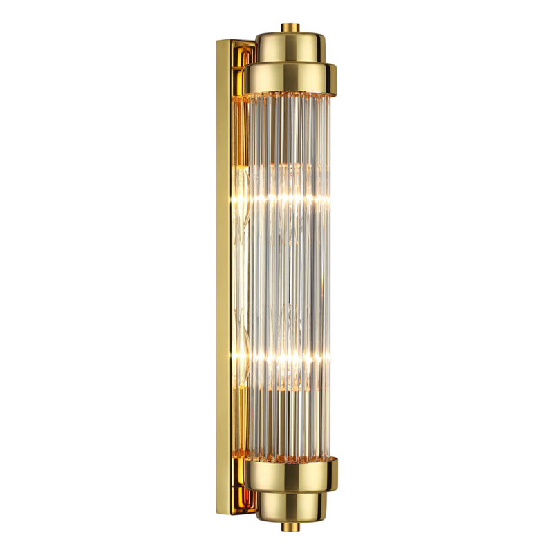 Бра Dirck Glass TUBE Sconce Gold Золотой в Санкт-петербурге | Loft Concept 