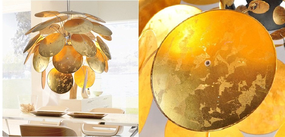 Люстра Discoco Gold Leaf - Loft-Concept в Санкт-петербурге