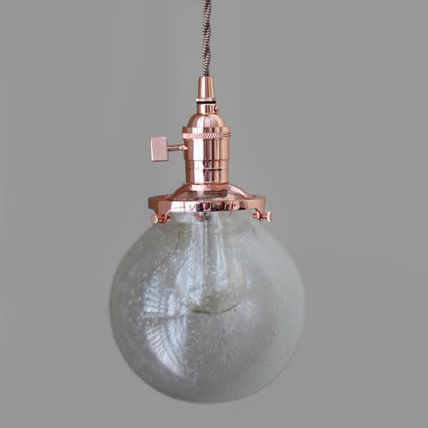 Подвесной светильник Bubble Sphere Glass Copper Медь в Санкт-петербурге | Loft Concept 