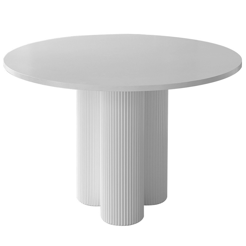 Круглый обеденный стол Hope White Round Dining Table  в Санкт-петербурге | Loft Concept 