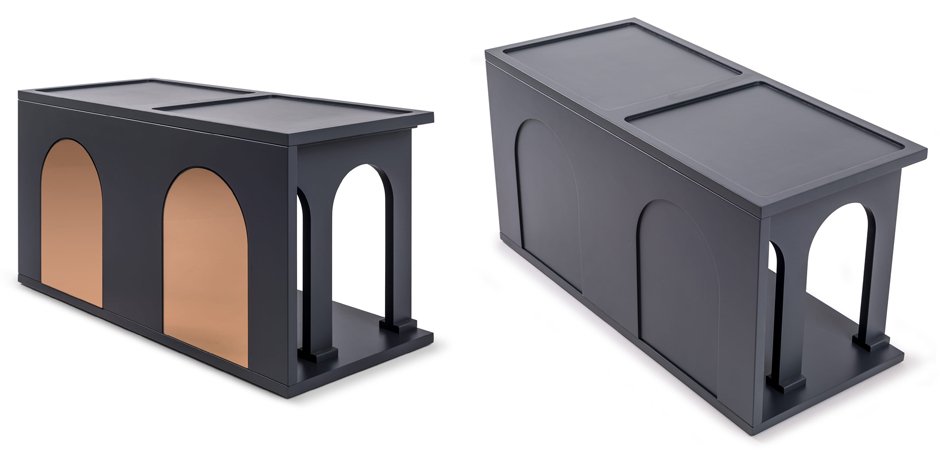 Полка Seletti Renaissance Double Anthracite - фото №2