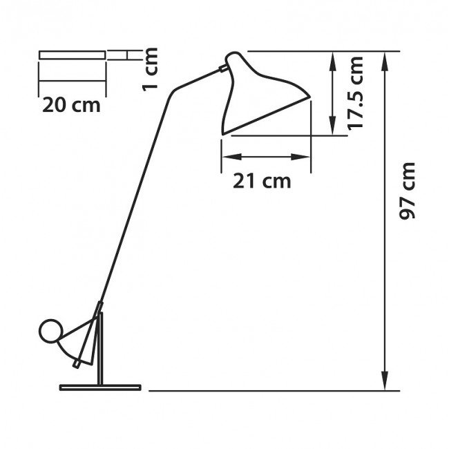 Настольная лампа Lampara Table Lamp в Санкт-петербурге