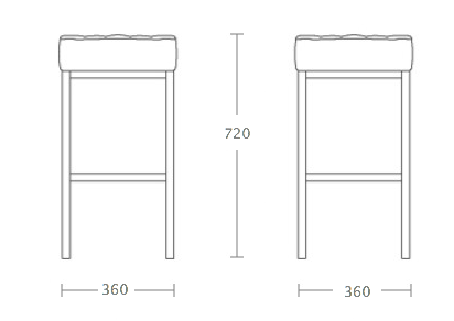 Барный стул  Florence Knoll Bar Stool в Санкт-петербурге