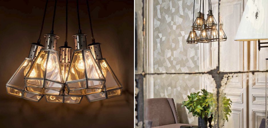 Подвесной светильник Eichholtz Hanging Lamp Polygon - Loft-Concept в Санкт-петербурге