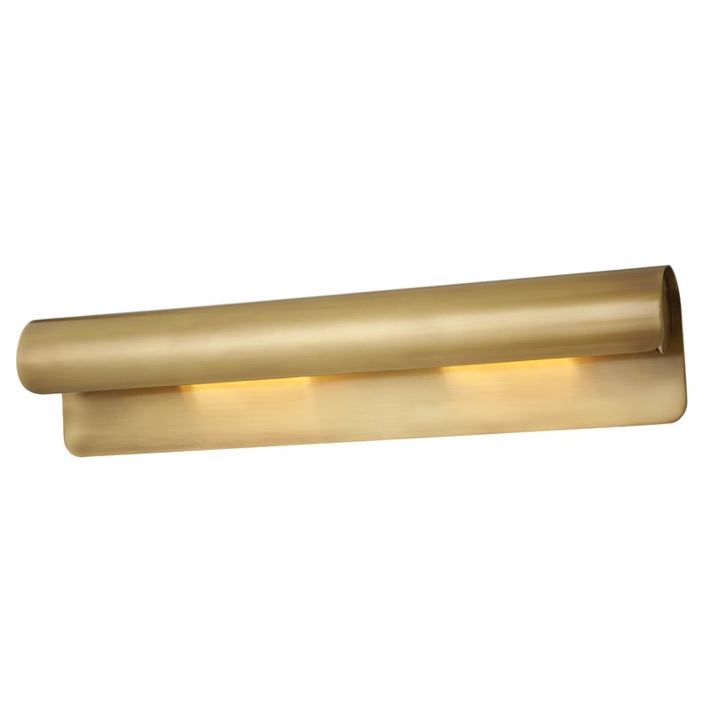 Бра Hudson Valley 1525-AGB Accord 2 Light Wall Sconce In Aged Brass Латунь в Санкт-петербурге | Loft Concept 