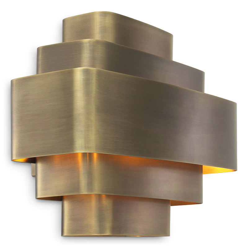 Бра Eichholtz Wall Lamp Pegaso Brass Винтажная латунь в Санкт-петербурге | Loft Concept 