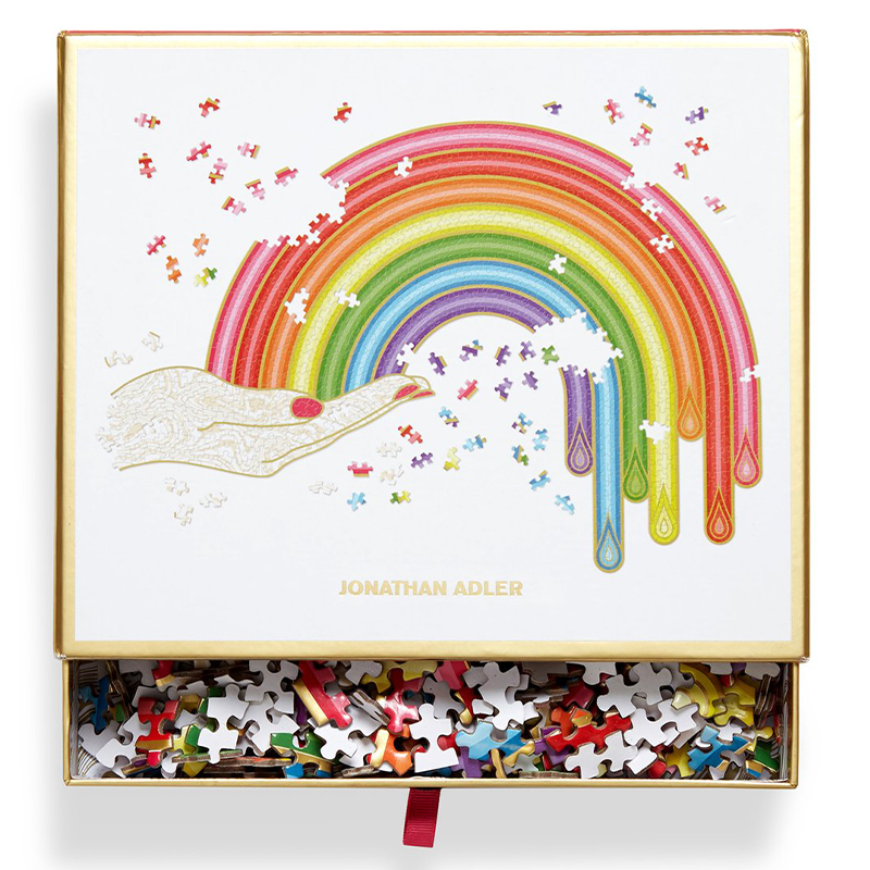 Пазлы RAINBOW HAND SHAPED PUZZLE Jonathan Adler Мульти в Санкт-петербурге | Loft Concept 