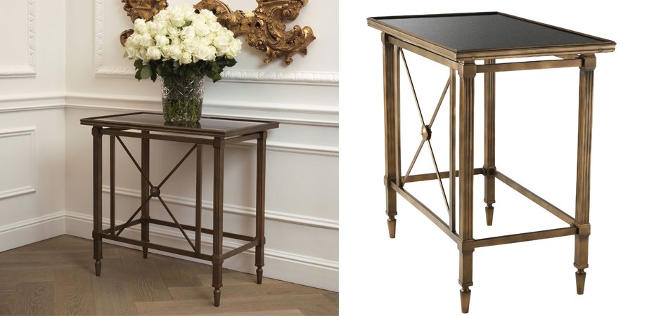 Журнальный стол Eichholtz Side Table Balcony Журнальный стол Eichholtz Side Table Balcony - Loft-Concept в Санкт-петербурге