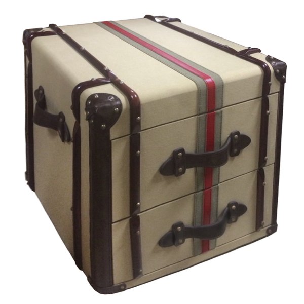 Сундук Richards Red line Canvas Medium trunk   в Санкт-петербурге | Loft Concept 