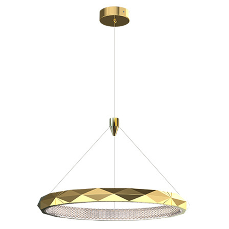 Люстра Horizontal Ring Gold Chandelier Золотой в Санкт-петербурге | Loft Concept 