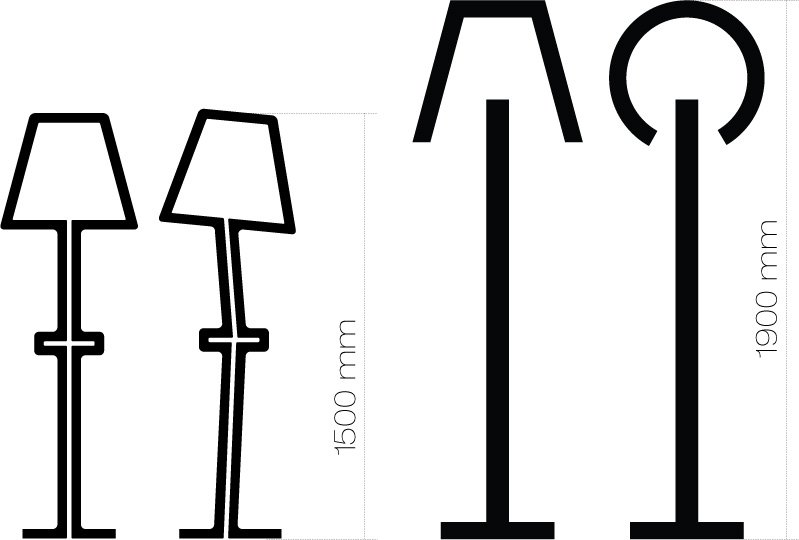 Торшер Flat O в Санкт-петербурге