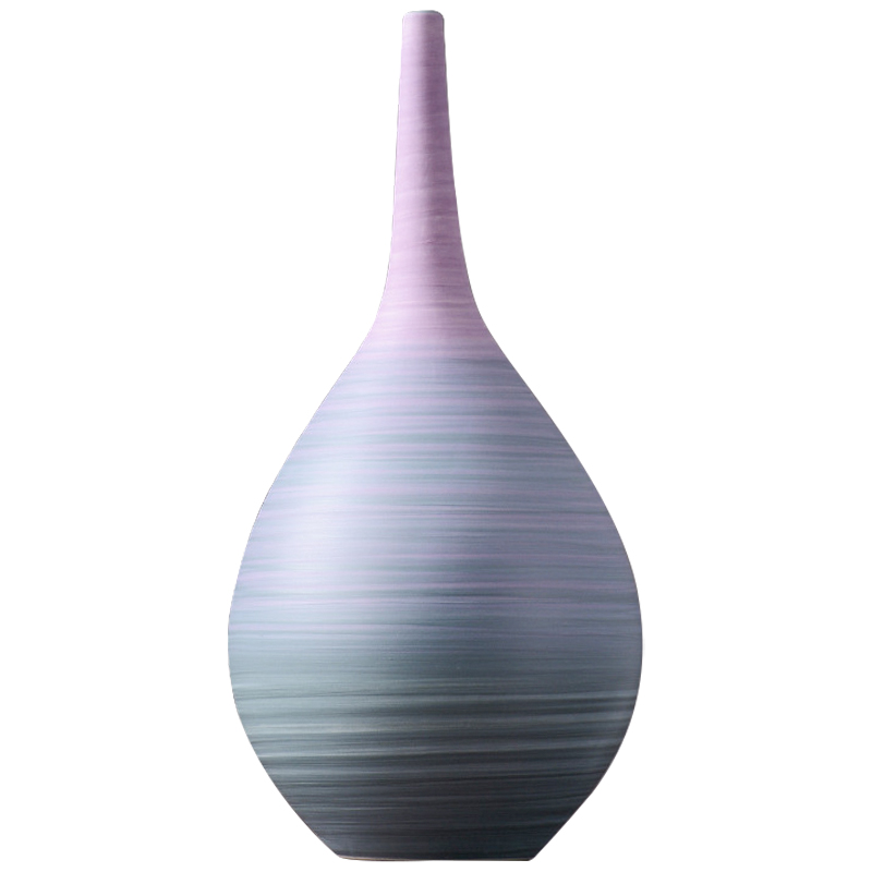 Ваза Gradient Vase 35 Сиреневый Голубой Мульти в Санкт-петербурге | Loft Concept 