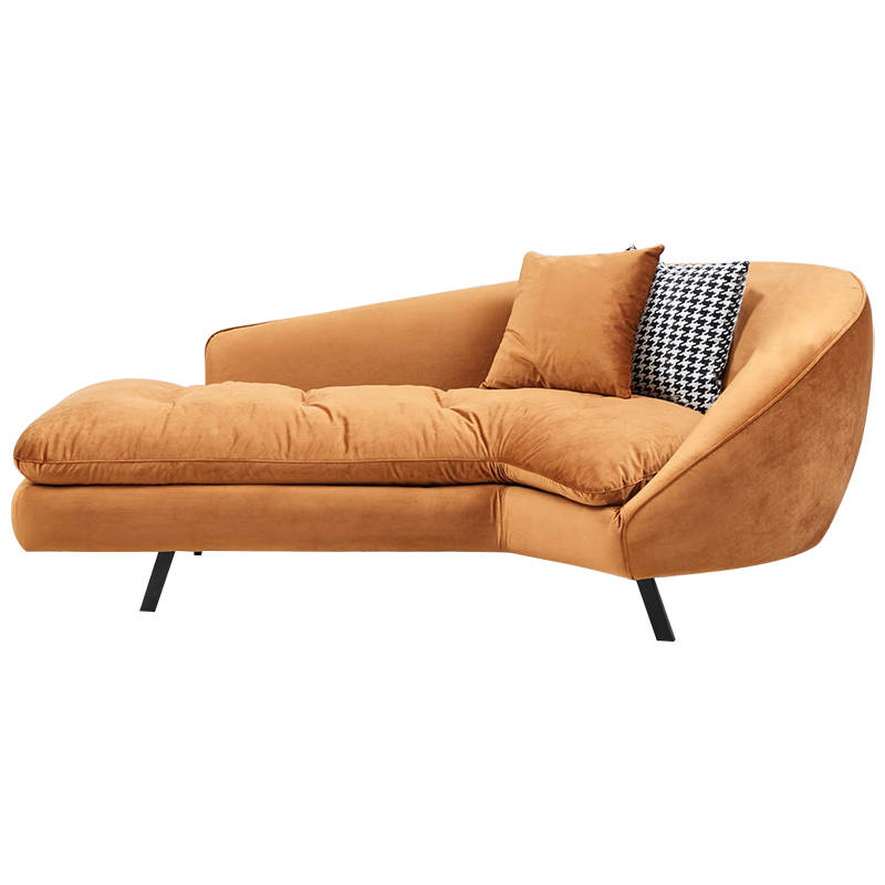 Диван Evangeline Caramel Sofa Карамель Черно-белый в Санкт-петербурге | Loft Concept 