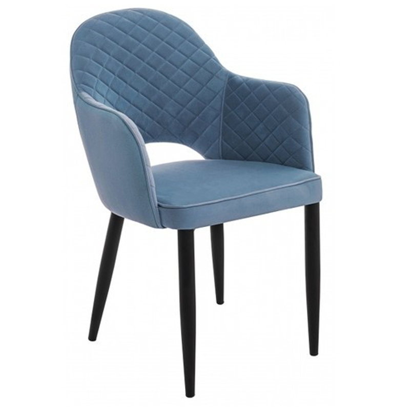 Стул Sharron Chair blue Синий Черный в Санкт-петербурге | Loft Concept 