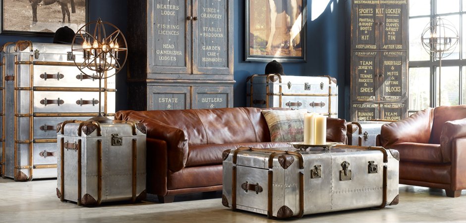 Richards Polished Aluminum Shelving Bookcase - фото №1