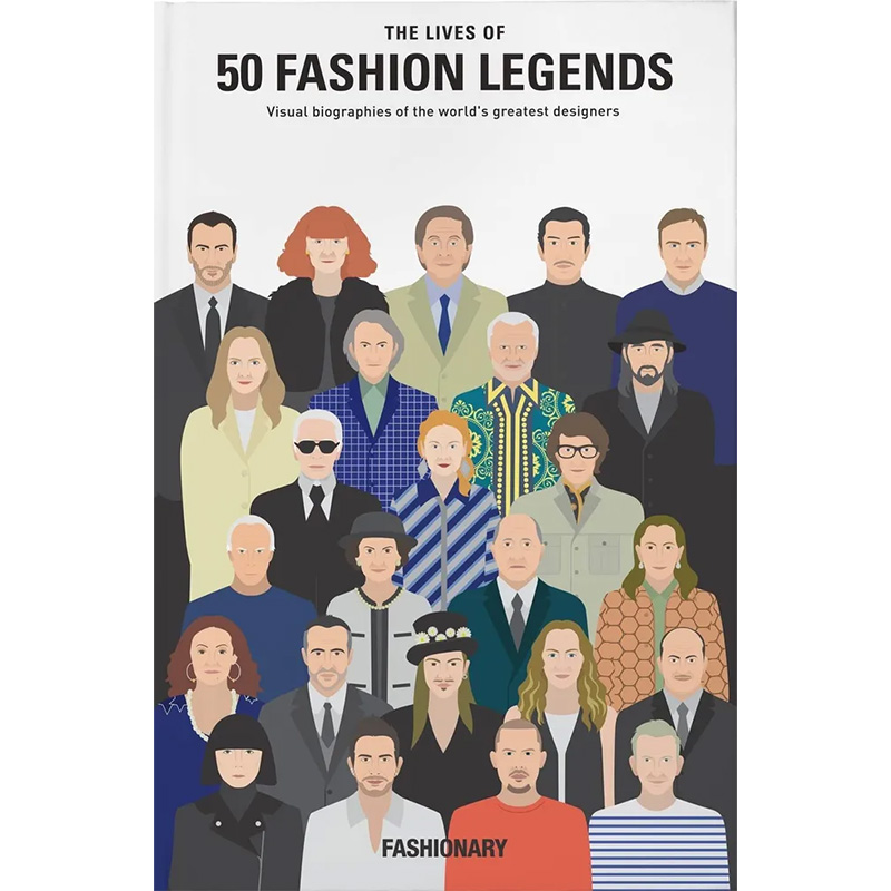 The Lives of 50 Fashion Legends Белый Мульти в Санкт-петербурге | Loft Concept 