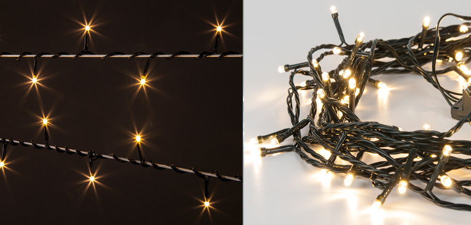 Интерьерная Гирлянда Теплый свет диодов - Loft-Concept в Санкт-петербурге