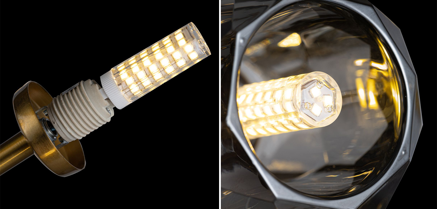 Люстра RH Boule De Cristal smoky 15 - фото №1