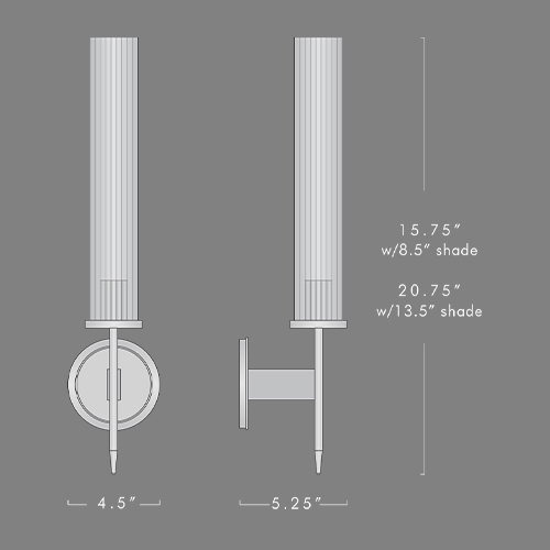 Бра Jonathan Browning ALOUETTE SCONCE Черный Цвет в Санкт-петербурге