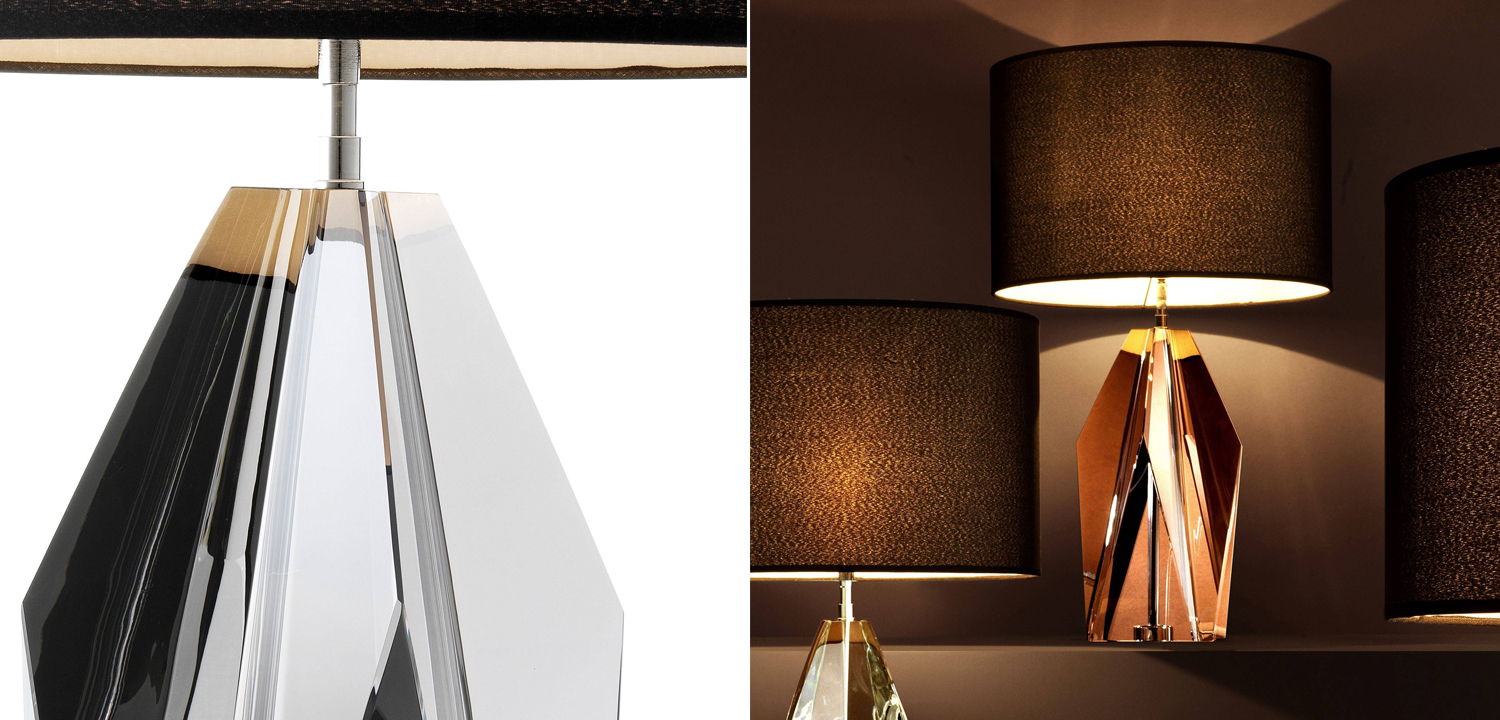 Настольная лампа Eichholtz Table Lamp Setai Smoke - фото