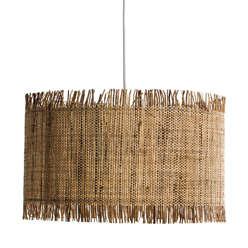 Подвесной светильник Wicker Raffia Hanging lamp Коричневый в Санкт-петербурге | Loft Concept 