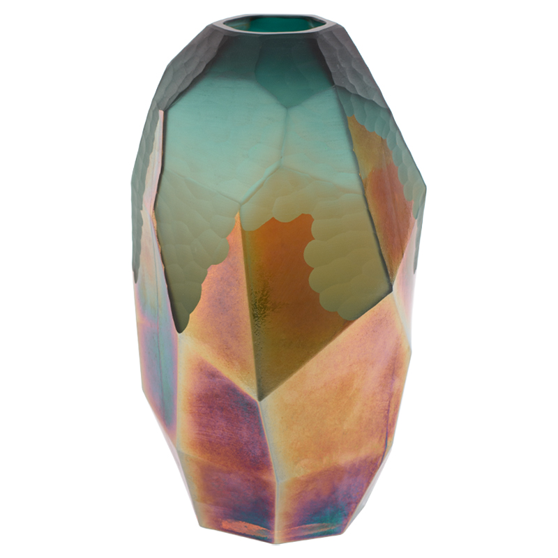 Ваза Polygonal Vase multi-colored Мульти в Санкт-петербурге | Loft Concept 