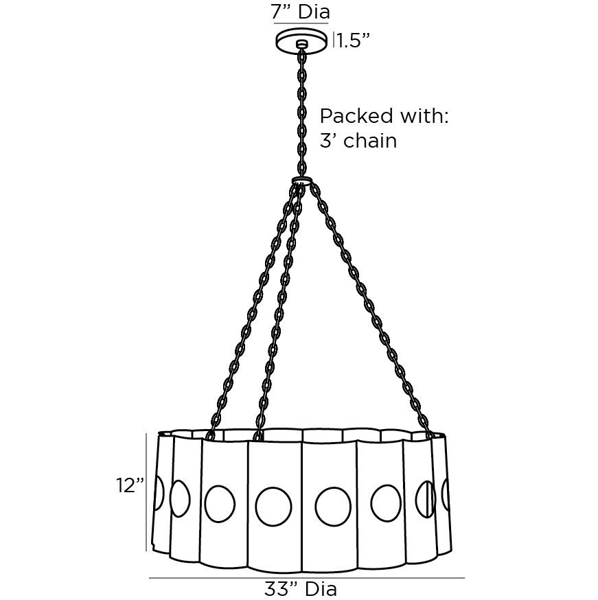 Люстра Arteriors SACRAMENTO CHANDELIER в Санкт-петербурге