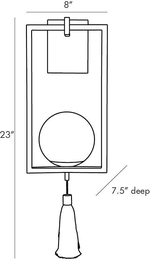 Бра Arteriors TRAPEZE SCONCE в Санкт-петербурге