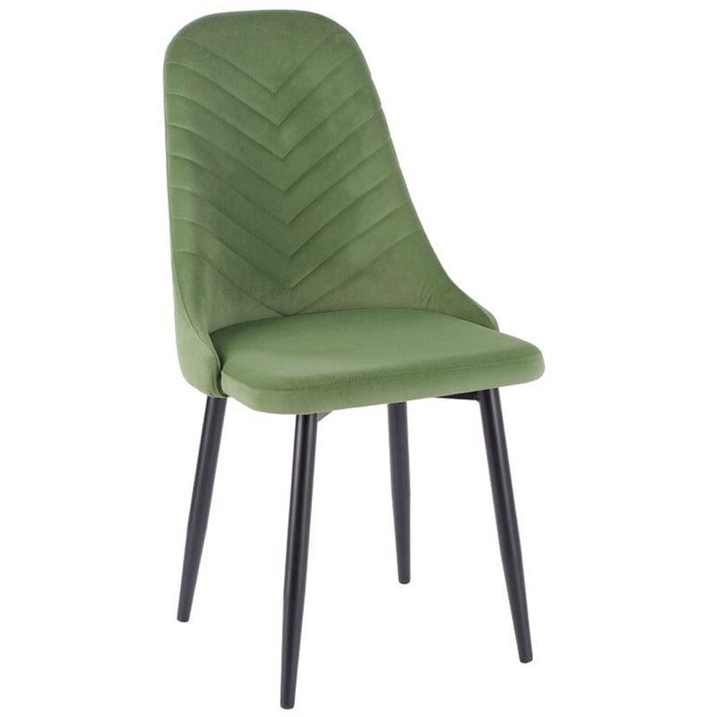 Стул Wijan Chair green Зеленый Черный в Санкт-петербурге | Loft Concept 