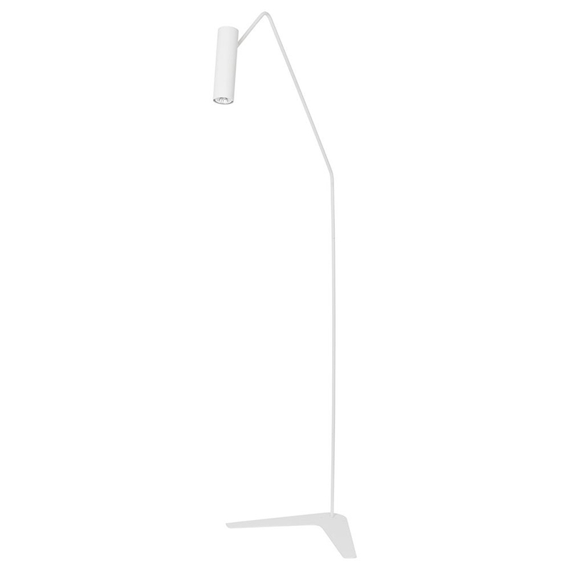 Торшер Tibo Trumpet Floor Lamp white Белый в Санкт-петербурге | Loft Concept 