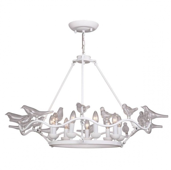 Люстра Dove Chandelier Glass Bird White Белый в Санкт-петербурге | Loft Concept 