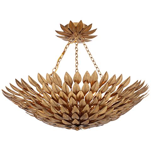 Люстра Crystorama Broche plumage  Antique Gold CHANDELIER Золотой в Санкт-петербурге | Loft Concept 