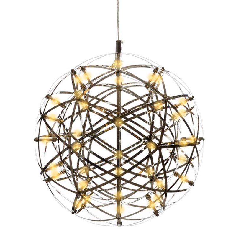 Люстра Moooi 3D Sphere Yellow lamp S Хром в Санкт-петербурге | Loft Concept 