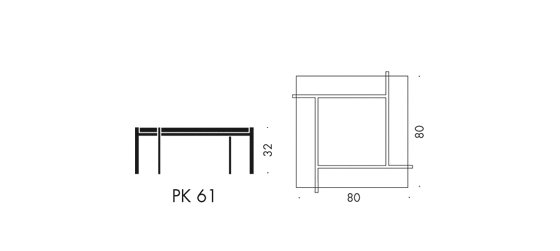 Журнальный стол PK61 Glass в Санкт-петербурге