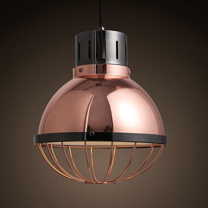 Подвесной светильник Ufo Copper Pendant Small Черный Медь в Санкт-петербурге | Loft Concept 