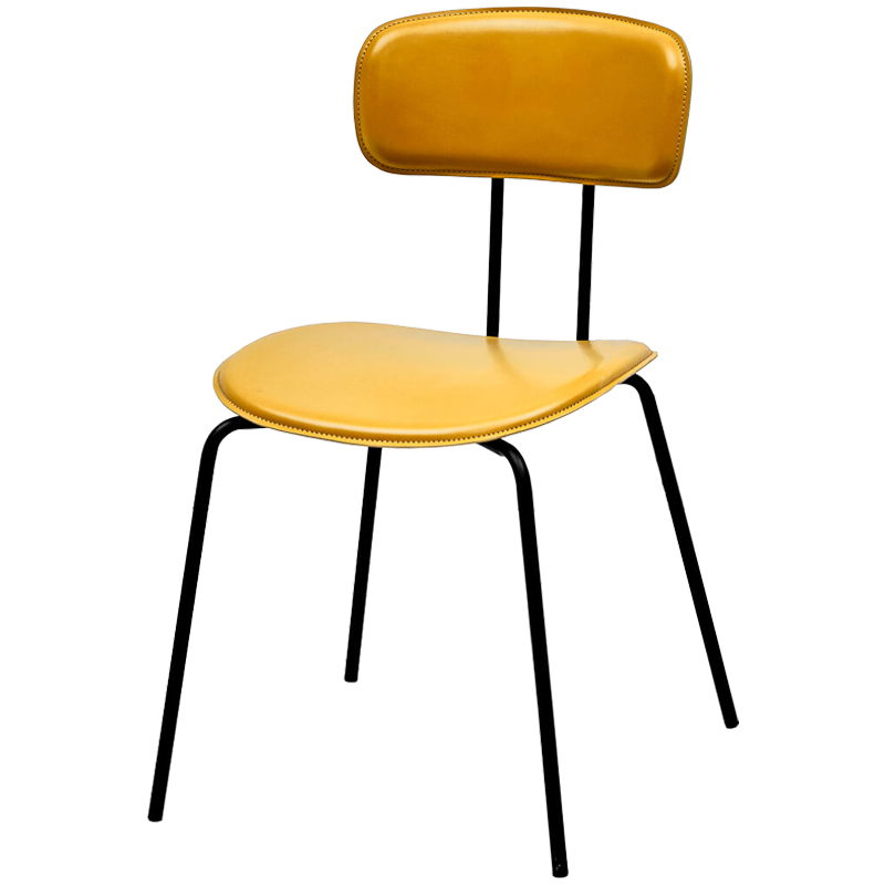 Стул Tyler Loft Stool yellow Желтый Черный в Санкт-петербурге | Loft Concept 