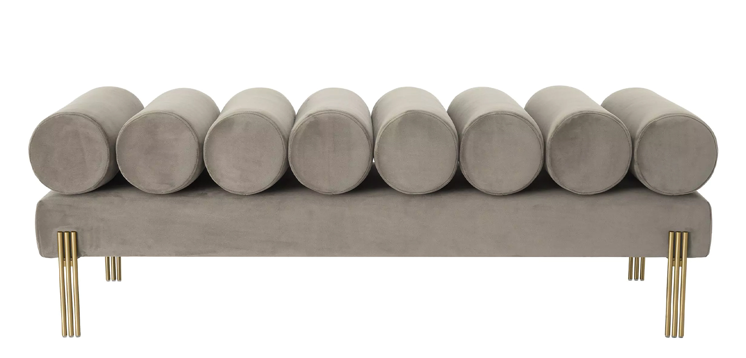 Банкетка Eichholtz Bench Oxley Grey - фото №1