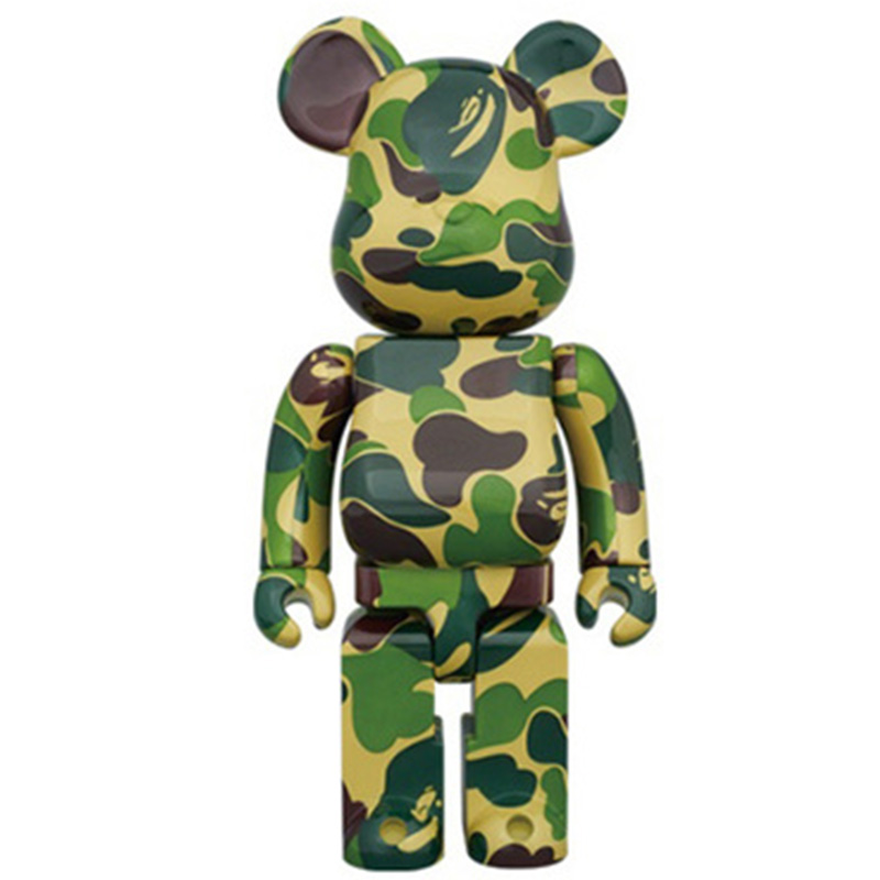 Статуэтка Bearbrick Camouflage Green Зеленый в Санкт-петербурге | Loft Concept 