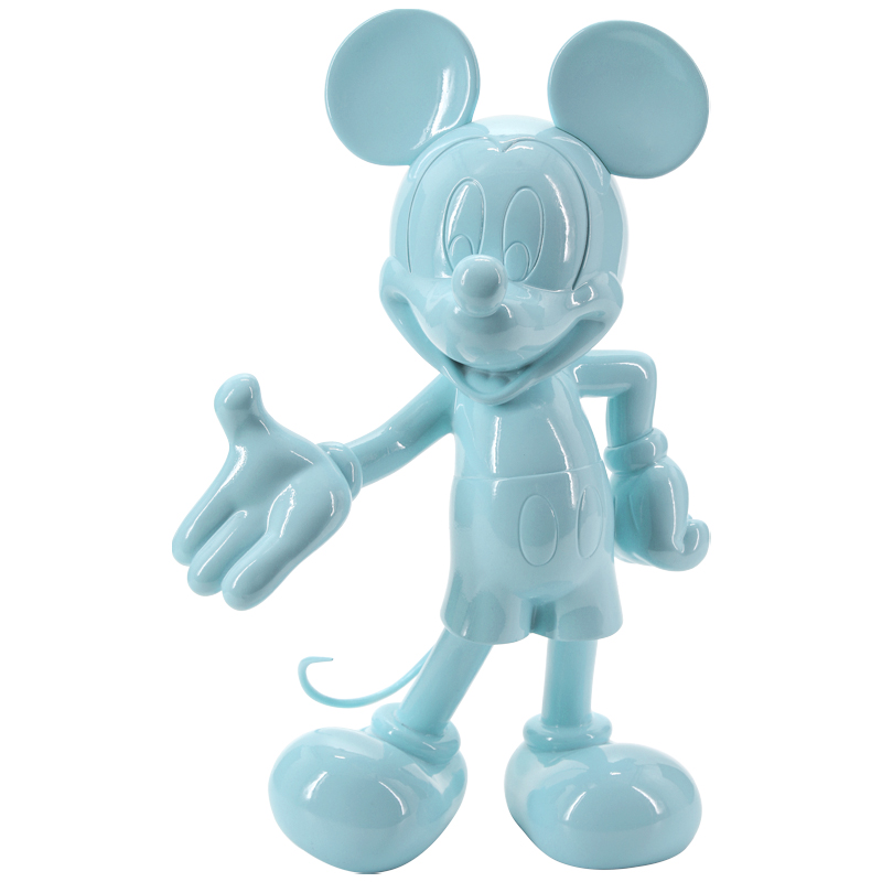 Статуэтка Mickey Mouse statuette blue Голубой пастельный в Санкт-петербурге | Loft Concept 