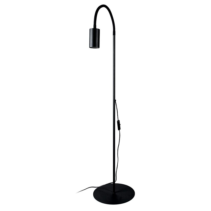 Торшер Noor Trumpet Floor Lamp black Черный в Санкт-петербурге | Loft Concept 