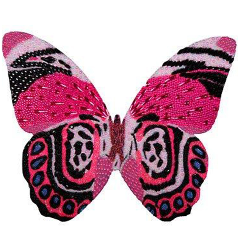 Картина "Pink and Black Mini Butterfly Cut Out" Мульти в Санкт-петербурге | Loft Concept 