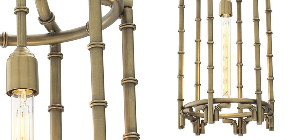 Люстра Eichholtz Lantern Vasco Brass - Loft-Concept в Санкт-петербурге