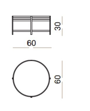 Столик Ula Low table ULA001 в Санкт-петербурге