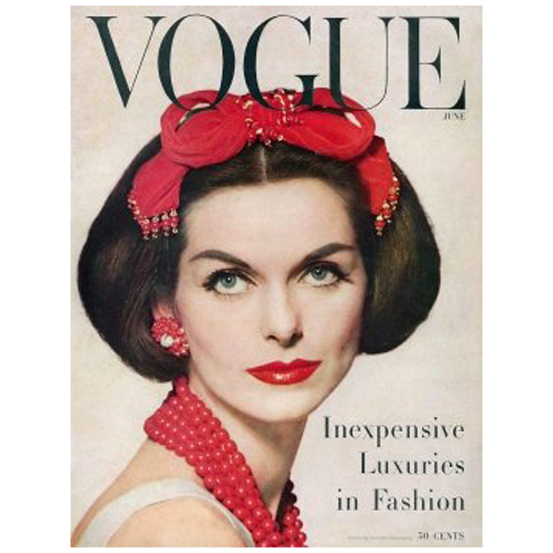 Постер Vogue Cover 1956 June  в Санкт-петербурге | Loft Concept 