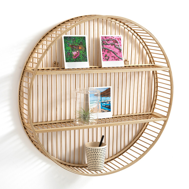 Полка Wicker Bamboo Shelf  в Санкт-петербурге | Loft Concept 