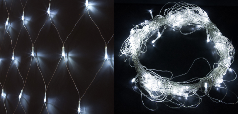 Гирлянда-Сетка Белым свет диодов - Loft-Concept в Санкт-петербурге