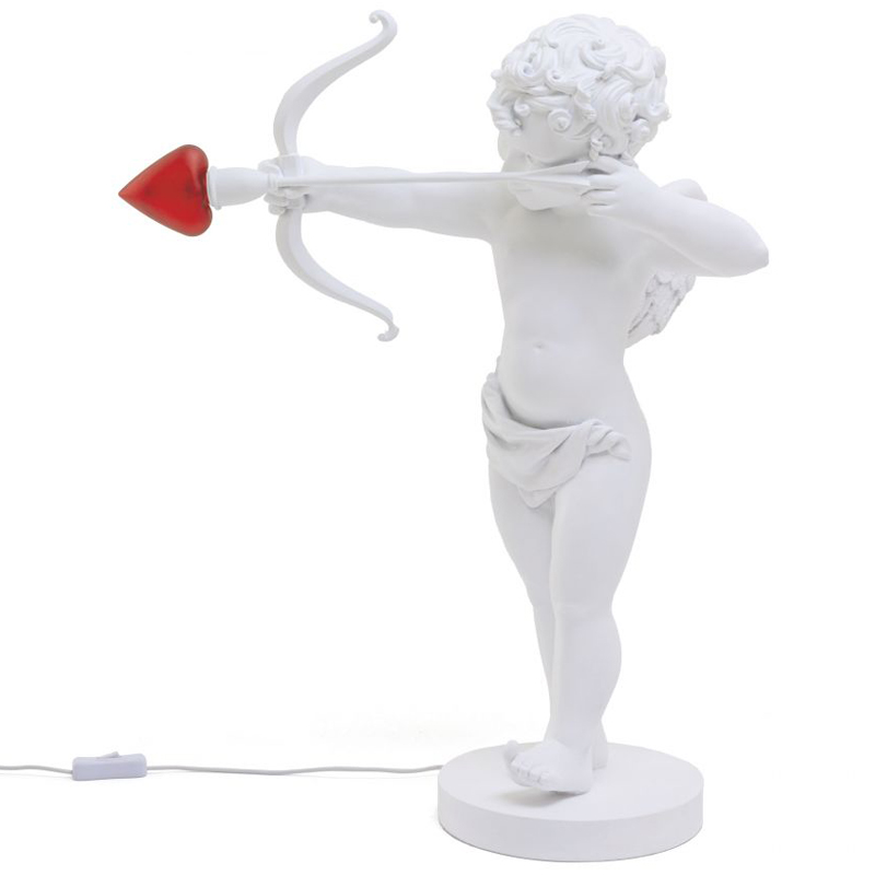 Настольная лампа Купидон со стрелой Seletti Cupid Lamp Белый в Санкт-петербурге | Loft Concept 