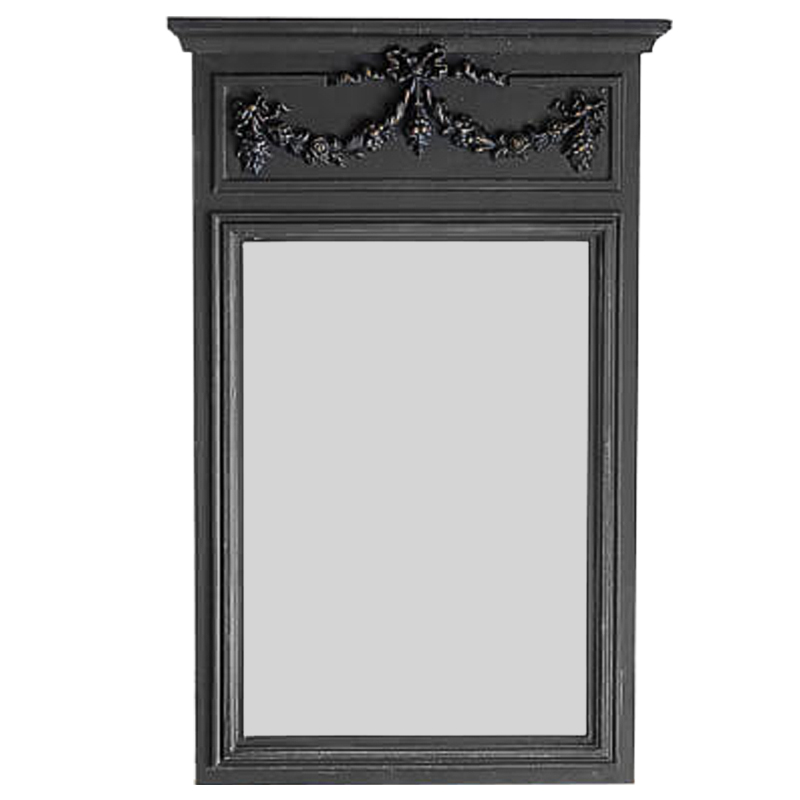 Зеркало Arcadie Mirror Black Винтажный черный в Санкт-петербурге | Loft Concept 