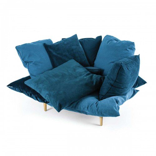 Кресло Seletti Armchair Comfy Turquoise Синий в Санкт-петербурге | Loft Concept 