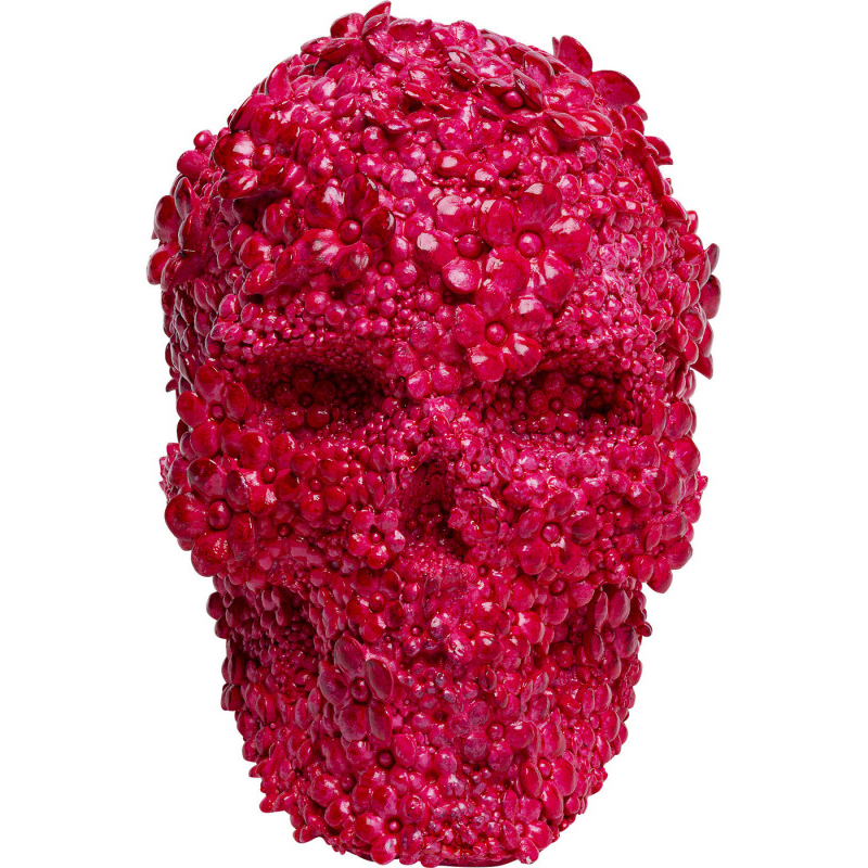 Копилка Pink Skull made of Flowers Малиновый (Crimson) в Санкт-петербурге | Loft Concept 